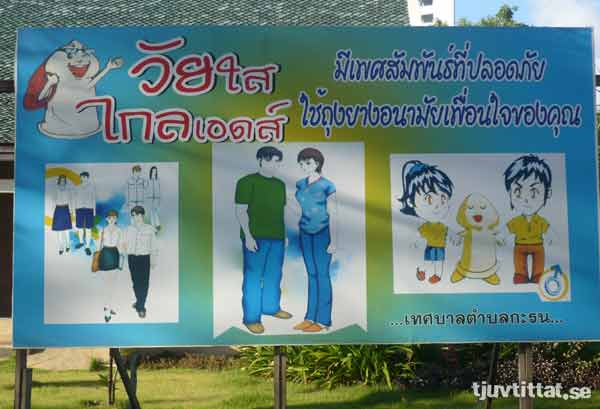 Kondom barn Thailand kompis