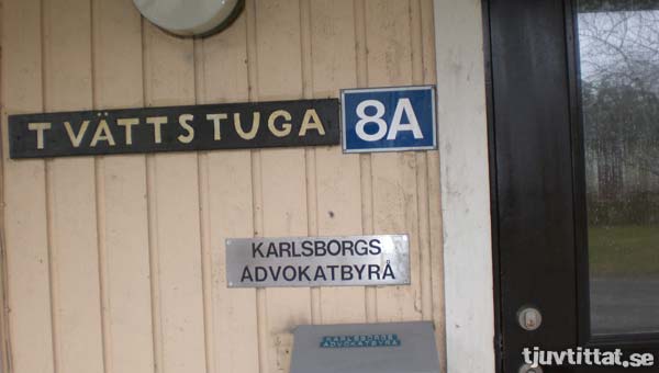 Tvättstuga - Karlsborgs advokatbyrå