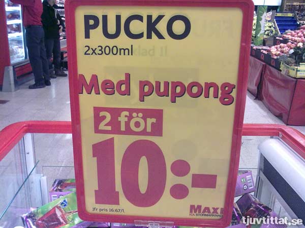 Pucko - Med pupong
